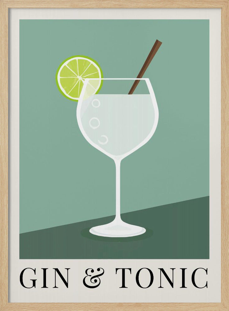 Gin &amp; Tonic Poster