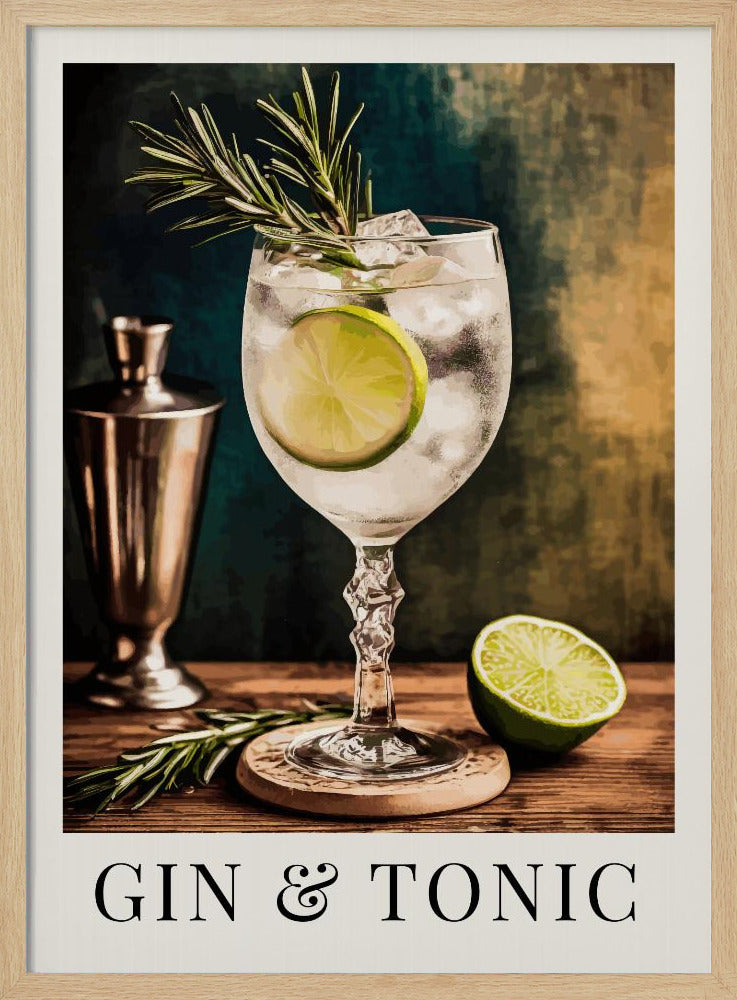 Gin &amp; Tonic Poster