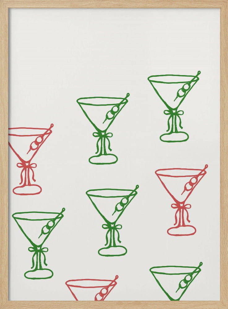 Martinis Poster