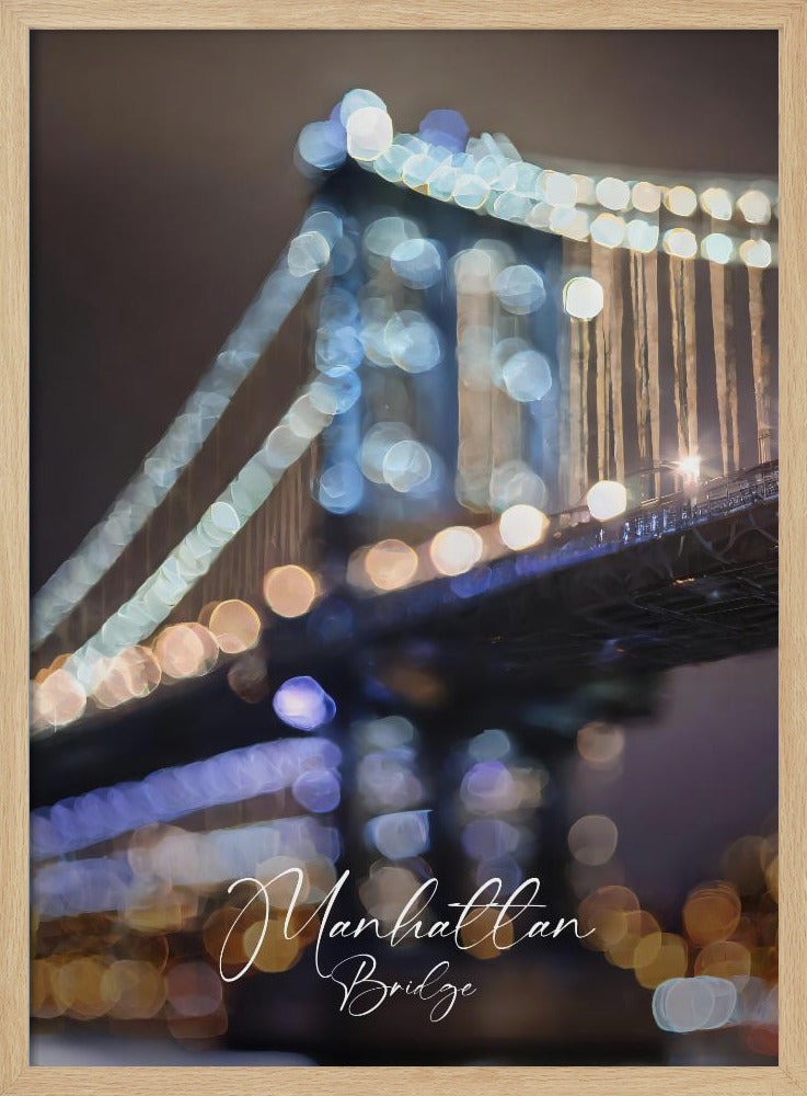 Manhattan Bridge Poster