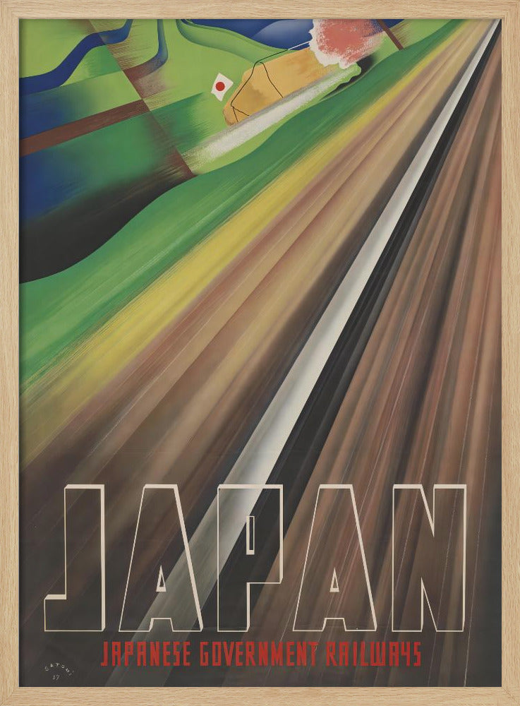 Japan - Japanese Government Railways Poster