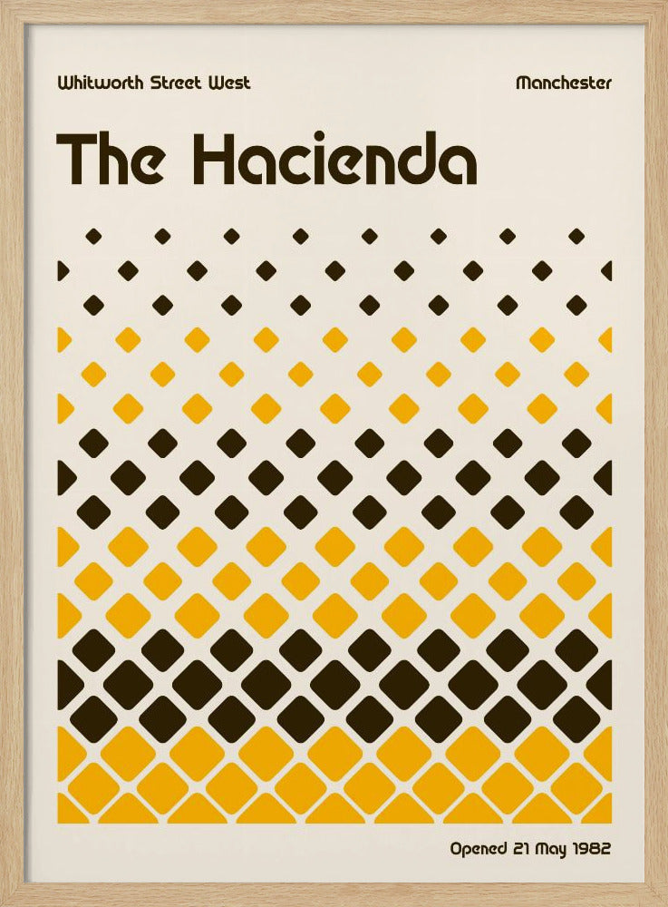 Hacienda Poster Poster