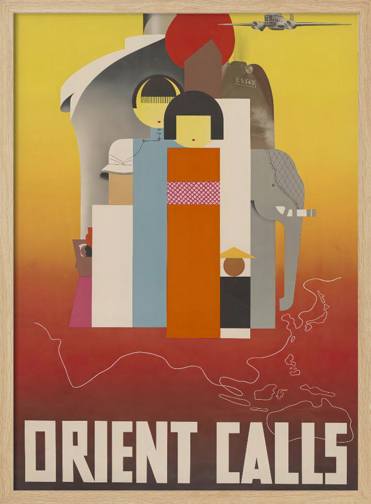 Orient Calls Poster