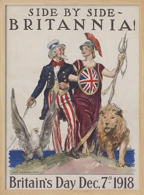 Side By Side Britannia Poster