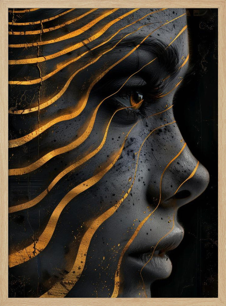 Extraordinary femininity woven with threads of gold 14 Poster