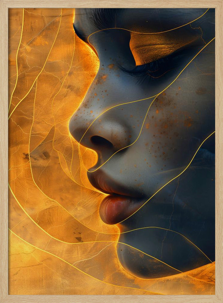 Extraordinary femininity woven with threads of gold 7 Poster