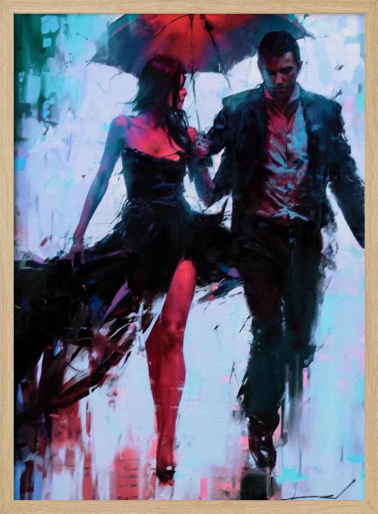 Walking In the Rain Poster