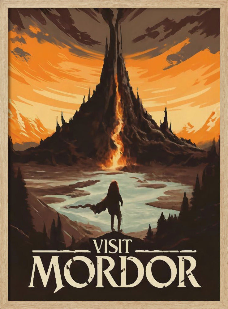 Visit Mordor Poster