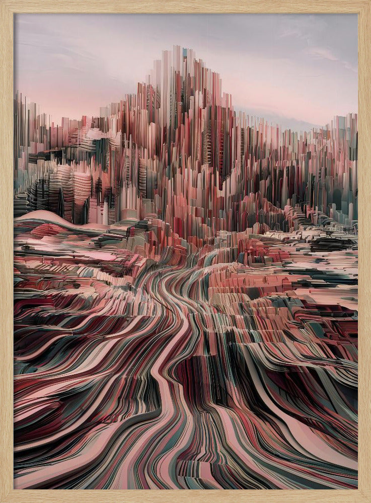 Abstract City Poster