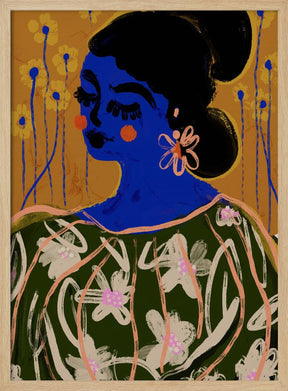 The Blue Woman Poster