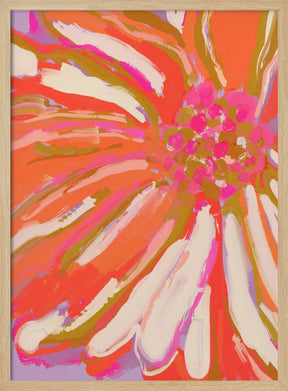 Abstract flower detail Poster