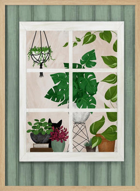 Plant window Poster