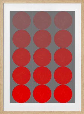 Bauhaus contrast of saturation Poster