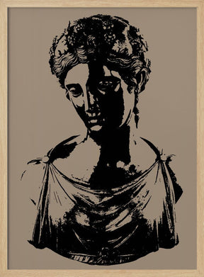 Bust of Ariadne Poster