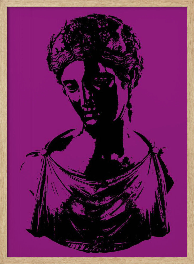 Bust of Ariadne Poster