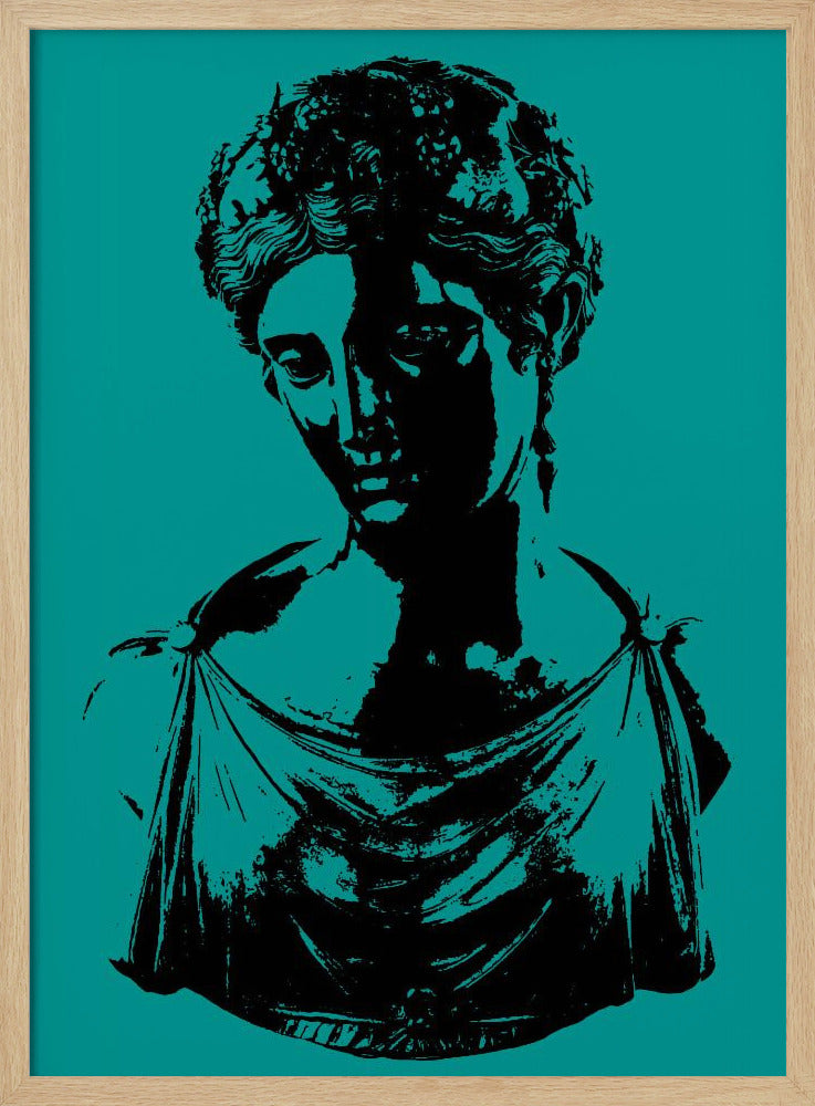 Bust of Ariadne Poster