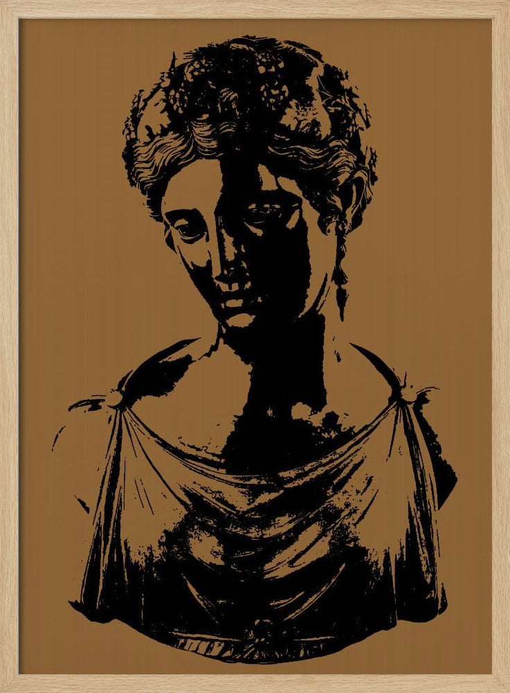 Bust of Ariadne Poster