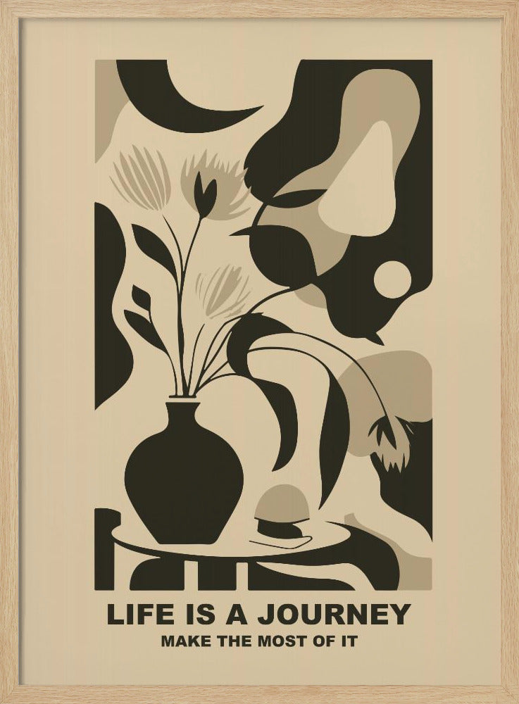 Life Is a Journey - Make the Most of It Poster