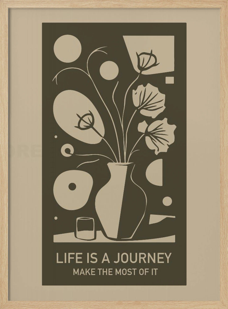 Life Is a Journey - Make the Most of It Poster