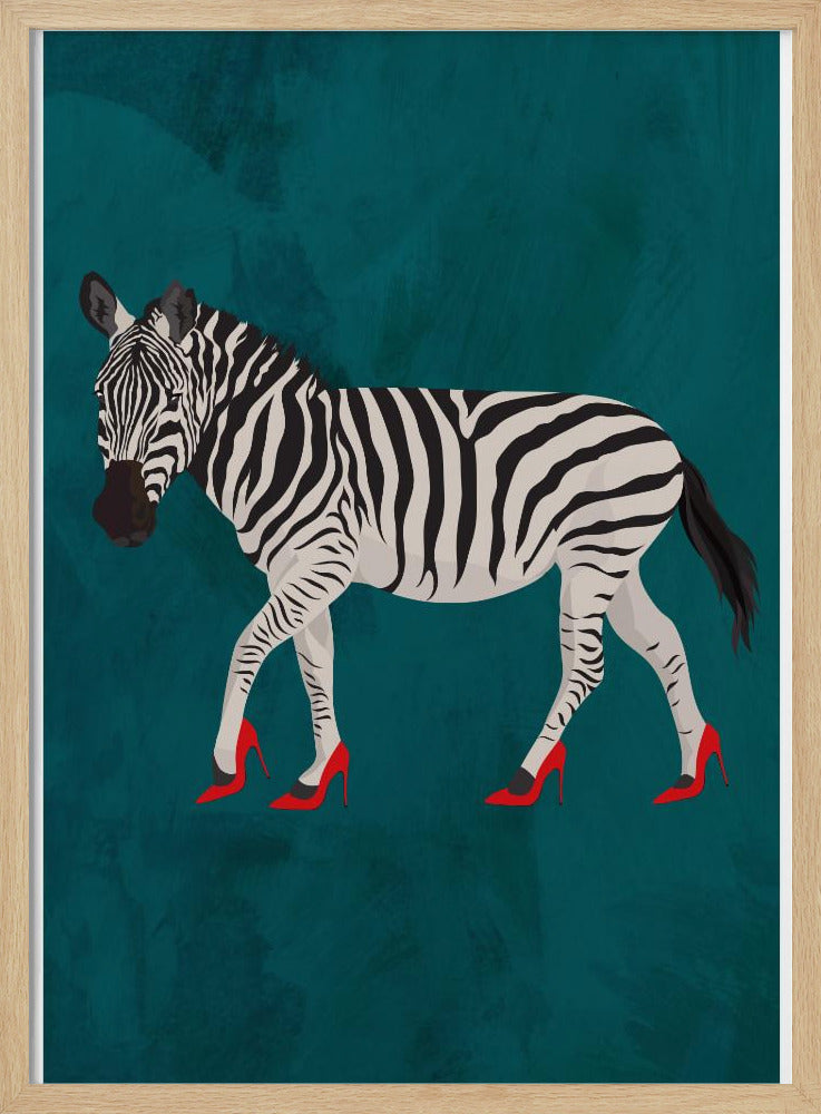 Zebra in heels 2 Poster