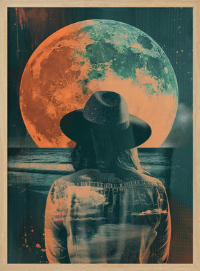 Watching the Moon Poster