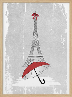 Rain In Paris Poster