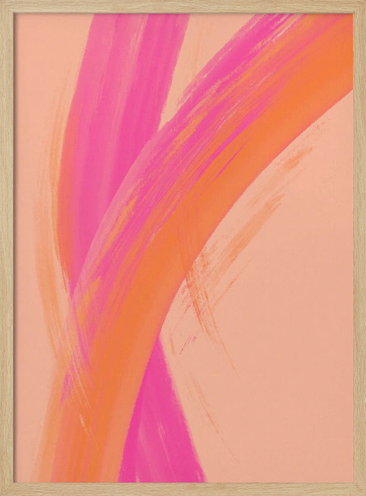 Color strokes no 15 Poster