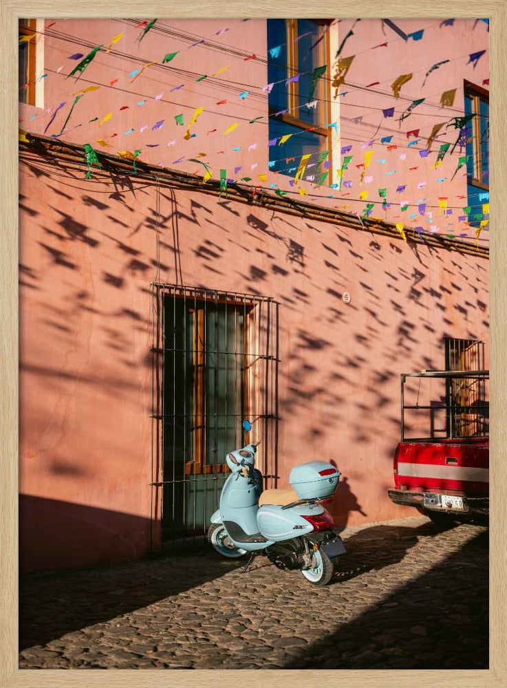 Oaxaca City Sunset | Mexico travel photography Poster