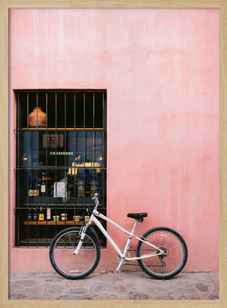 Pink Oaxaca Vibes | Mexico travel photography Poster