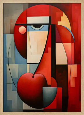 The Abstract Face Poster