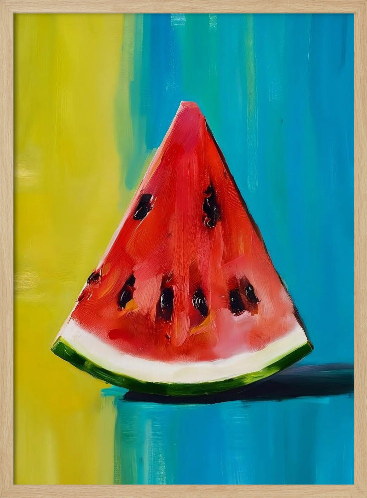 Watermelon Slice Poster