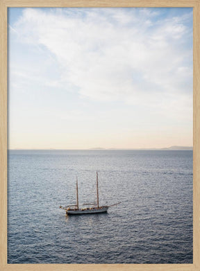 Amalfi Coast Sailing | Italy Travel Photography Poster