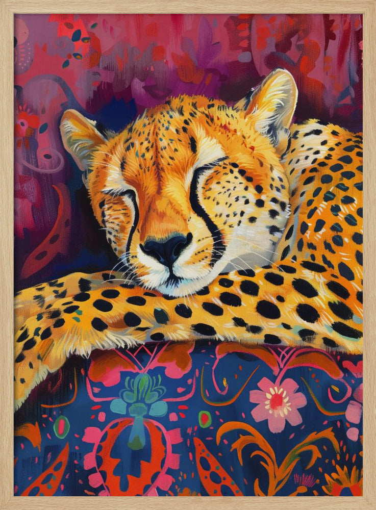 Resting Cheetah Poster