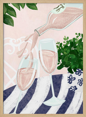 Sparkling rosé Poster