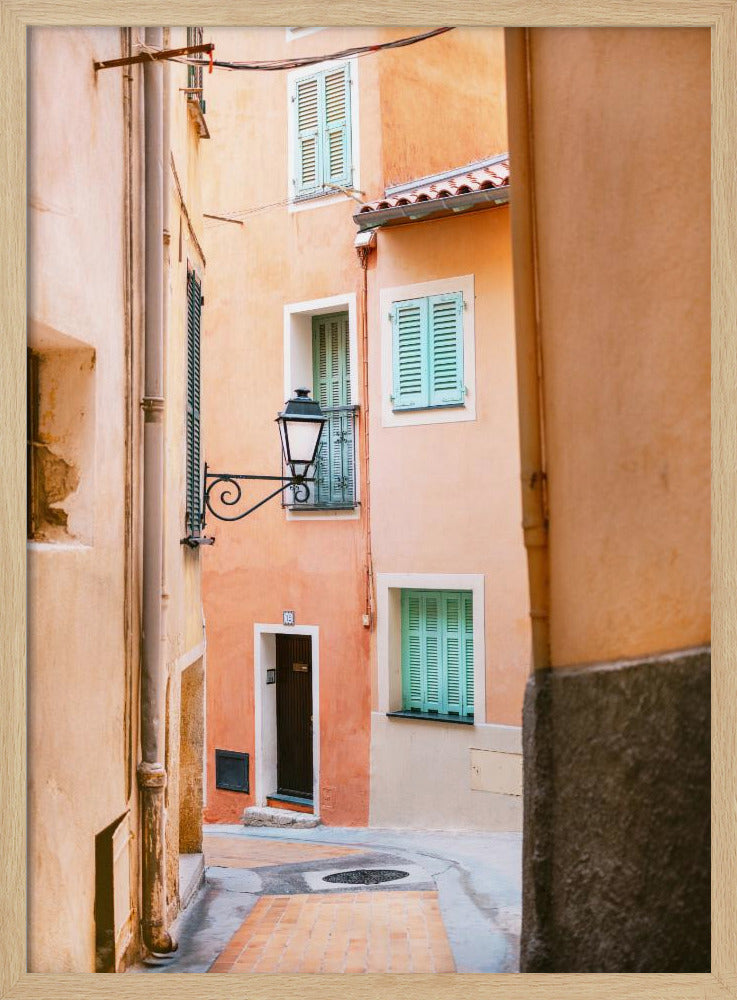 Coral Cote d Azur | Menton | South of France Poster