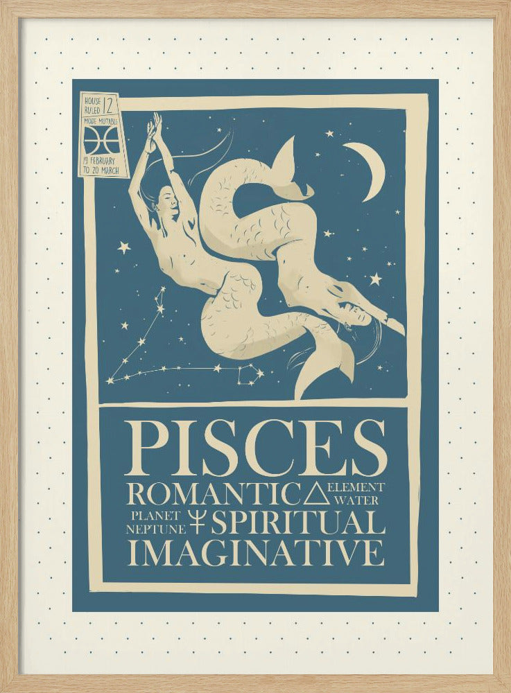 Pisces Print Poster