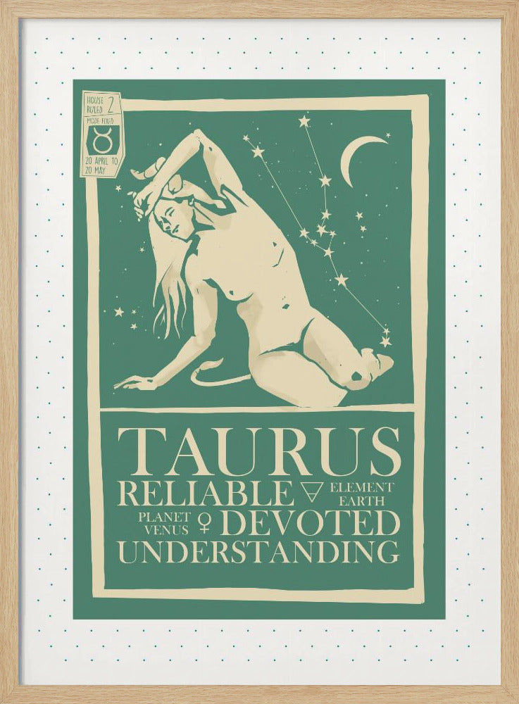 Taurus Print Poster