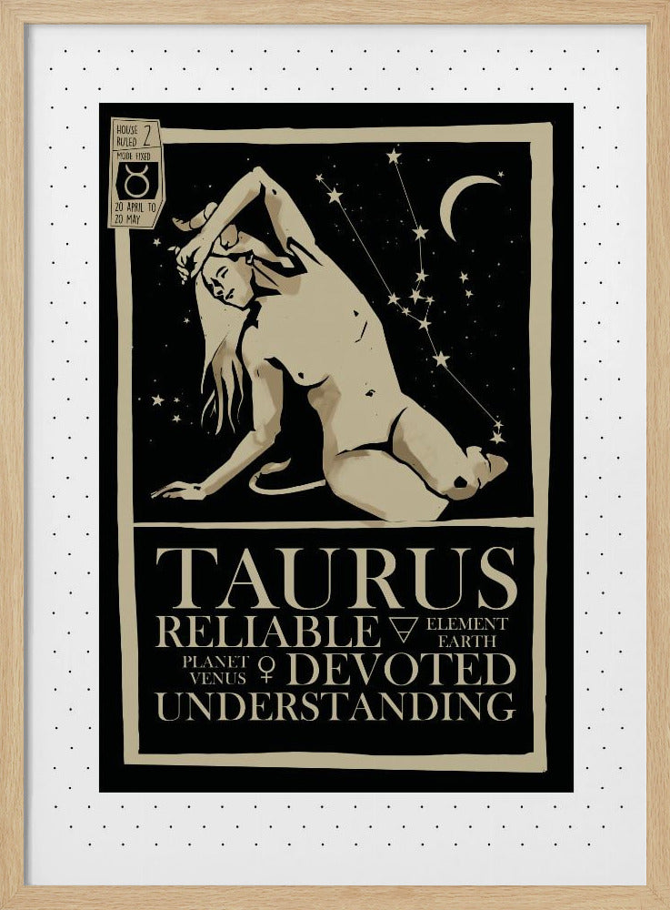 Taurus Print Poster