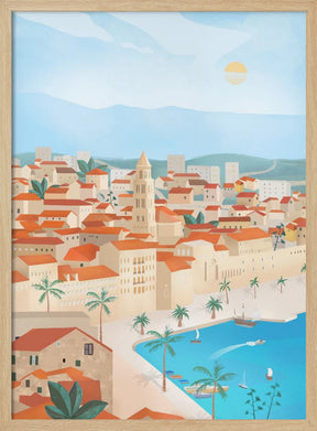 Split, Croatia Poster