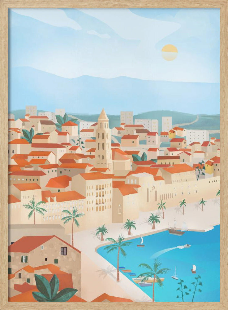 Split, Croatia Poster