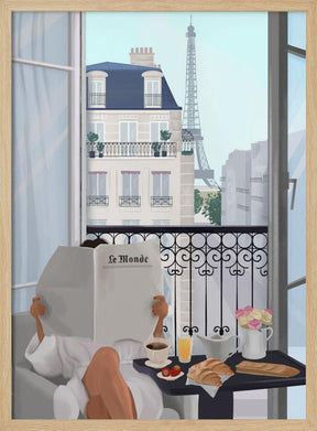 Paris Balcony Poster