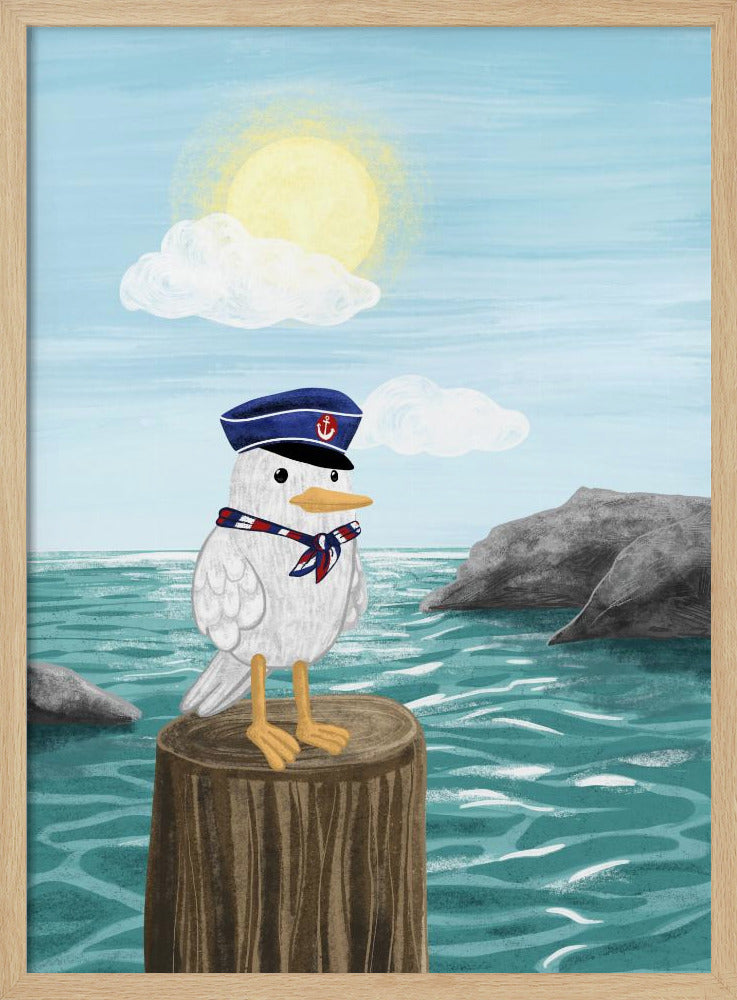 Captain Seagull Poster