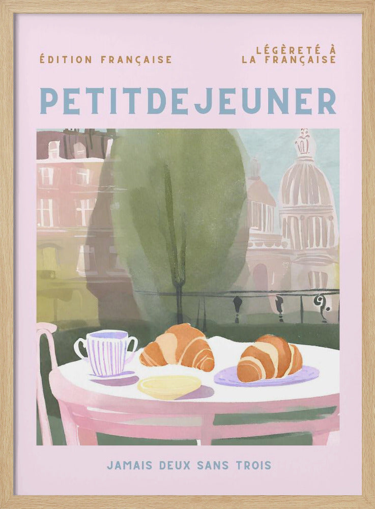 Petit Dejeuner Poster