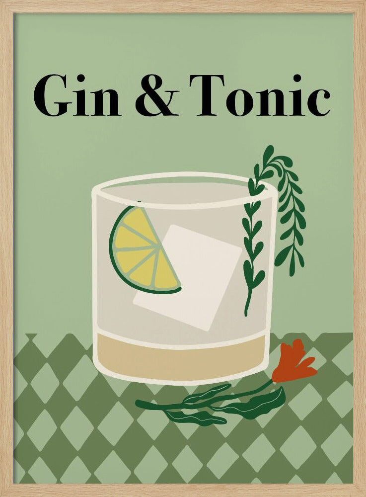 Gin & Tonic Poster