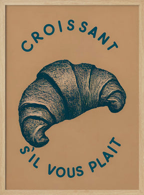 Croissant Poster