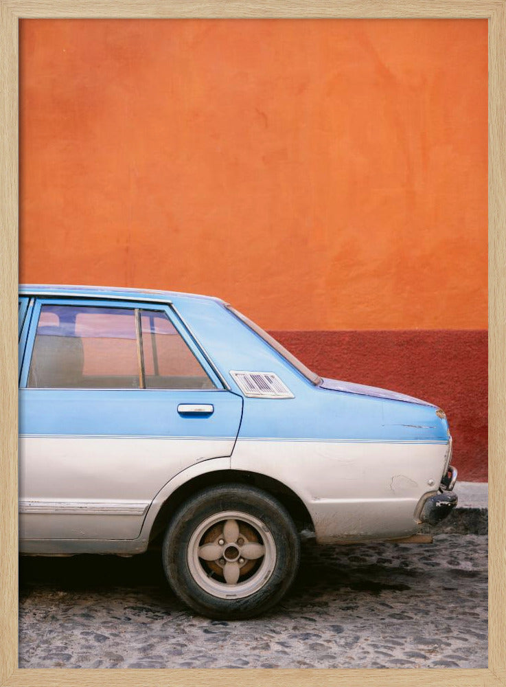 Retro Car | San Miguel de Allende Mexico Poster