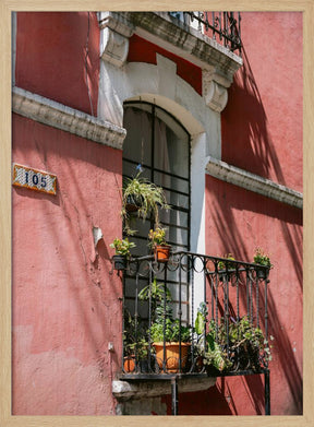 Mexico City Window Poster