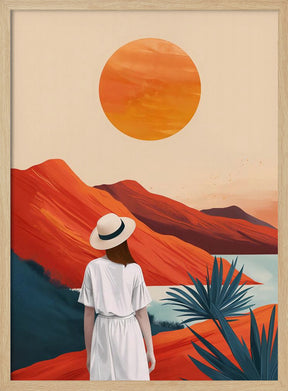 The Girl In the White Dress Poster