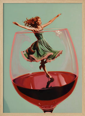 Wine Dance Poster