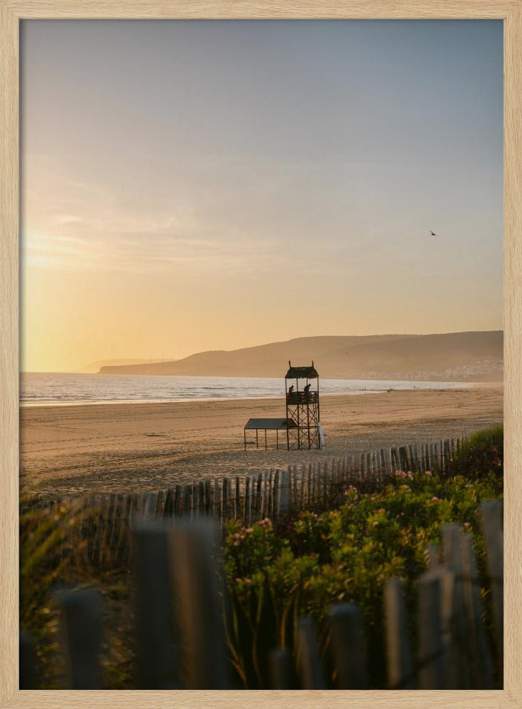 Moroccan Coast Sunset Poster